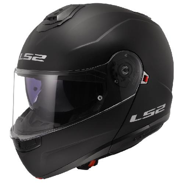 CASCO MOTO LS2 MODULAR FF908 STROBE II NEGRO MATE L 22-06